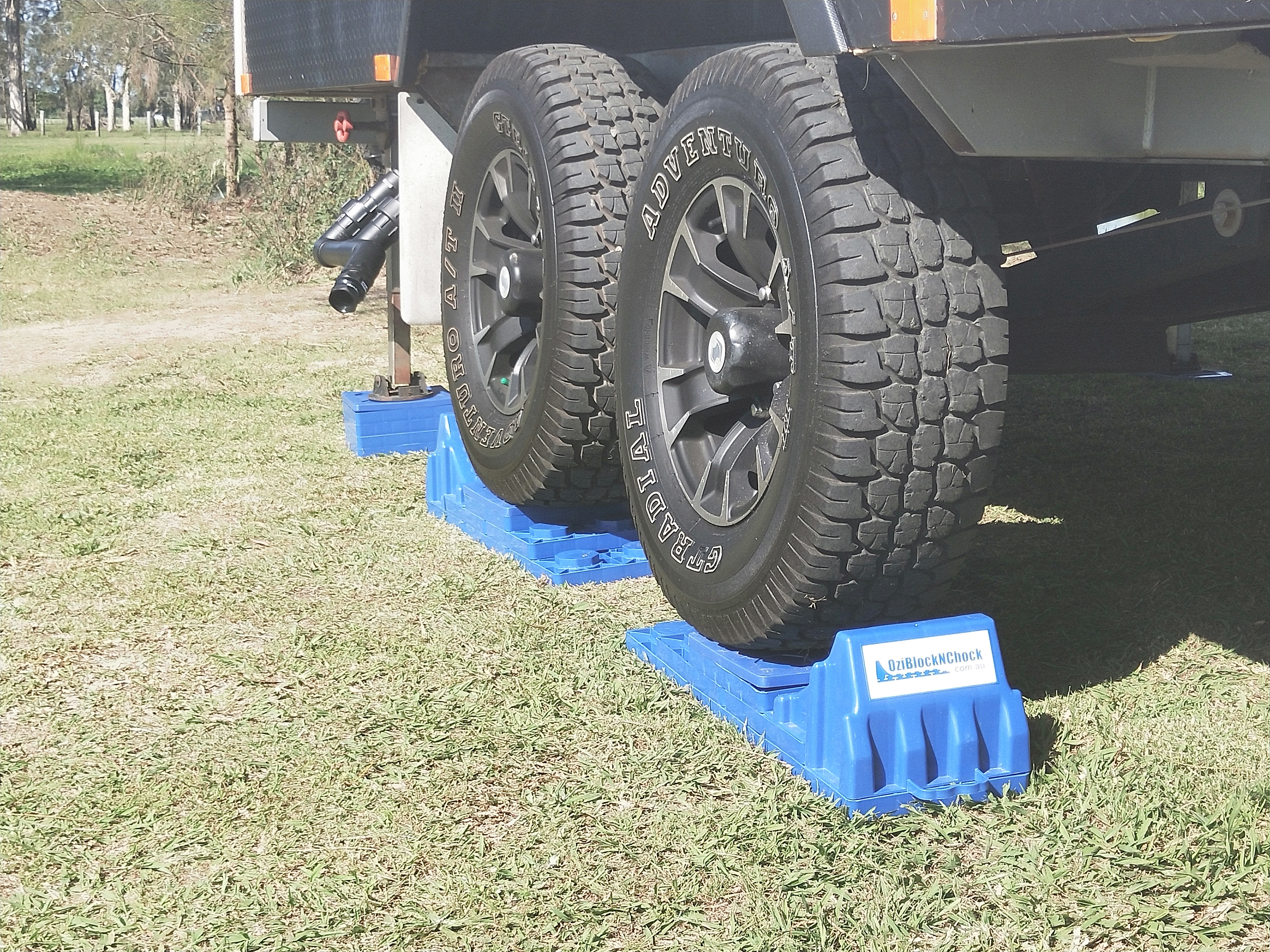 Solid Rubber Stack Blocks for Any Auto Lift or Rolling Jack / Combo Kit  6-Blocks